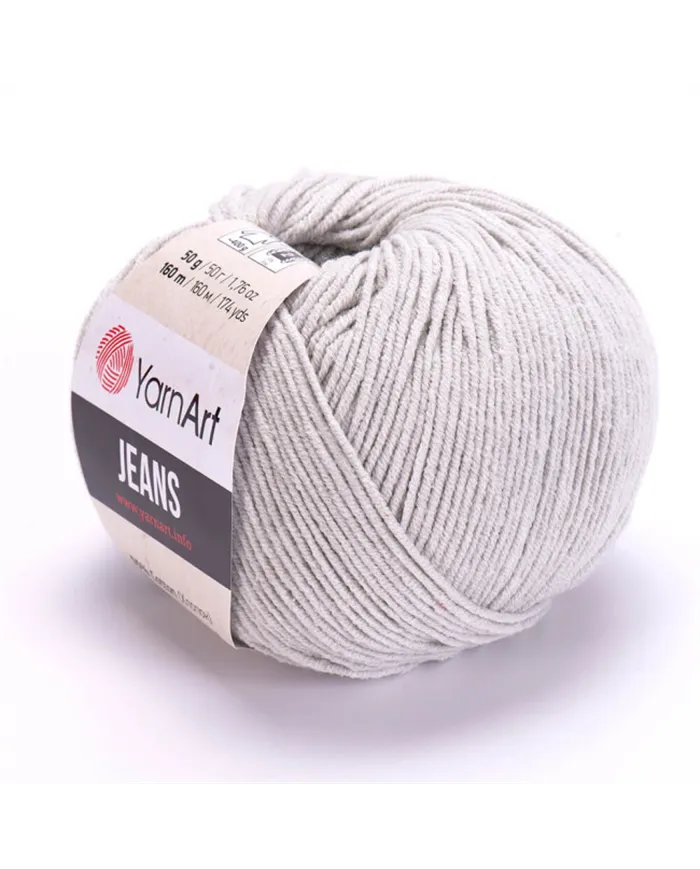 YarnArt Jeans, 49 світло-сірий
