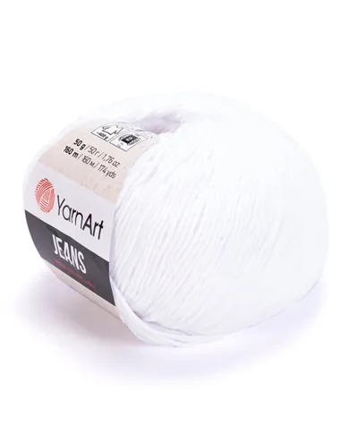 YarnArt Jeans, 62 білосніжний YarnArt Jeans, 62 білосніжний