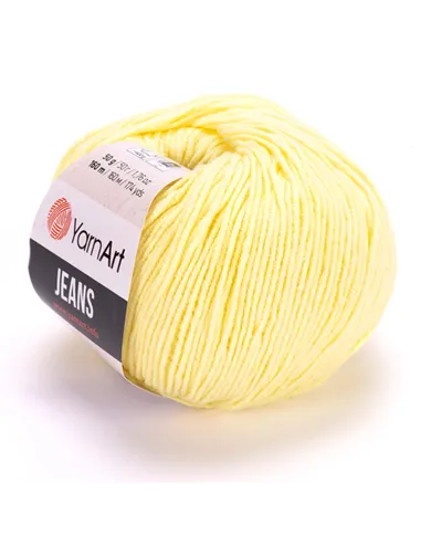 YarnArt Jeans, 67 лимонний