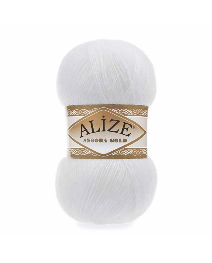 Alize Angora Gold, 55 білий