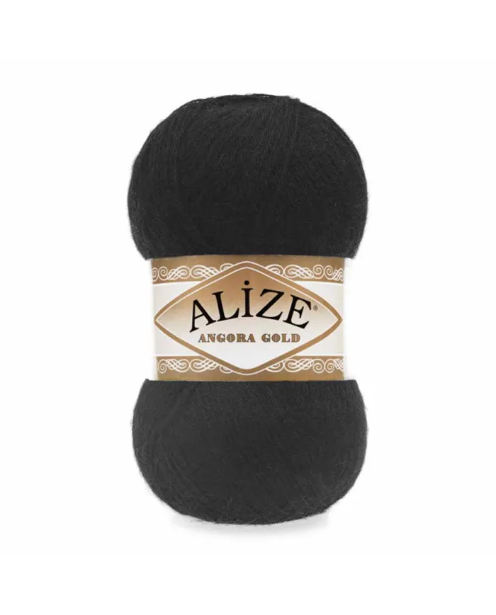 Alize Angora Gold, 60 чорний