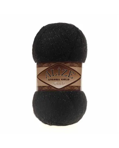 Alize Angora Gold Simli, 60 чорний Alize Angora Gold Simli, 60 чорний