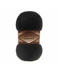 Alize Angora Gold Simli, 60 чорний