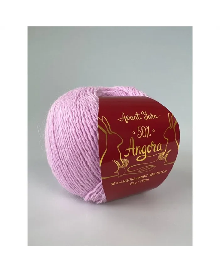 Avanti Yarn Angora 50%, 03 лиловий