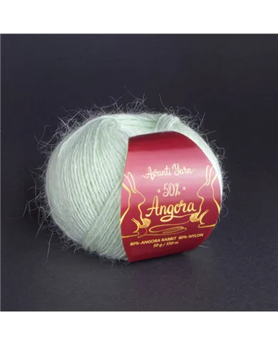 Avanti Yarn Angora 50%, 05 м'ята Avanti Yarn Angora 50%, 05 м'ята