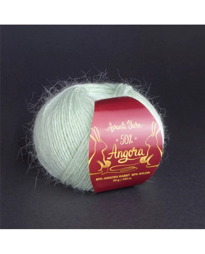 Avanti Yarn Angora 50%, 05 м'ята