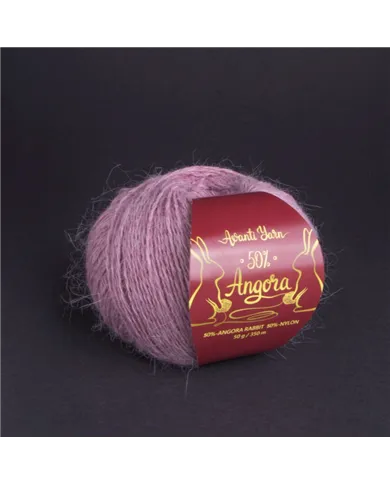 Avanti Yarn Angora 50%, 32 суха троянда Avanti Yarn Angora 50%, 32 суха троянда