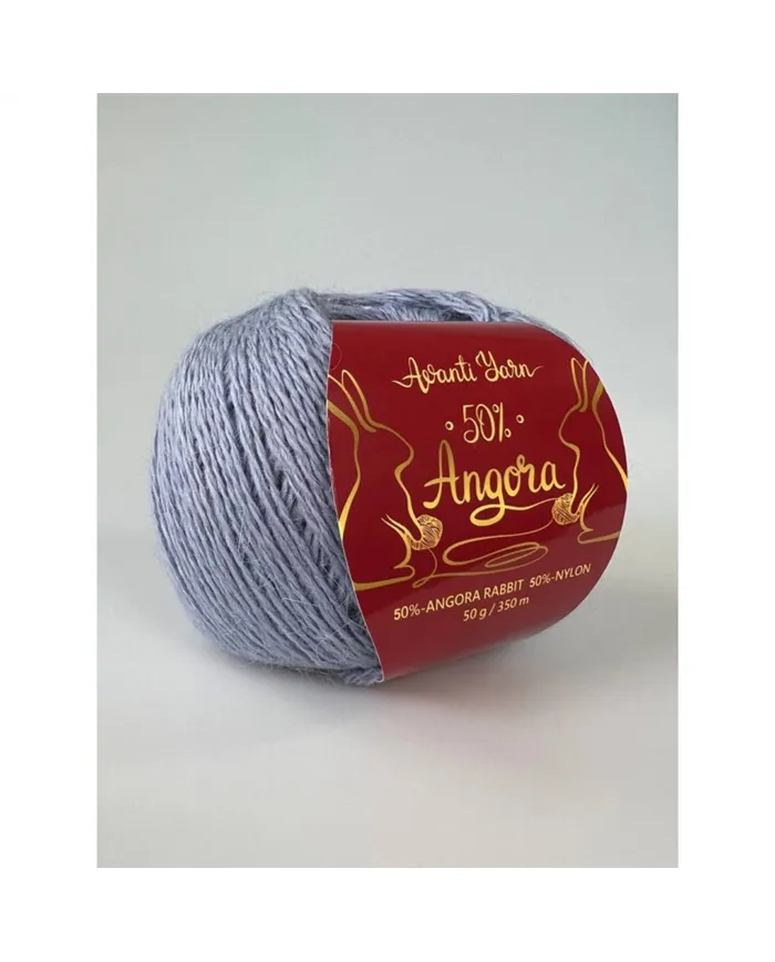 Avanti Yarn Angora 50%, 48 світлий джинс