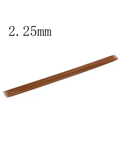 Спиці шкарпеткові бамбукові, 2,25 мм, Китай, 5 шт.