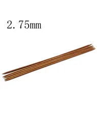 Спиці шкарпеткові бамбукові, 2,75 мм, Китай, 5 шт.