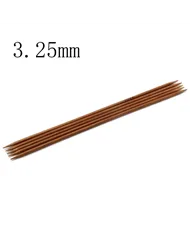 Спиці шкарпеткові бамбукові, 3,25 мм, Китай, 5 шт.