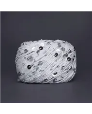 Королівська паєтка, 21 білий, паєтка срібна