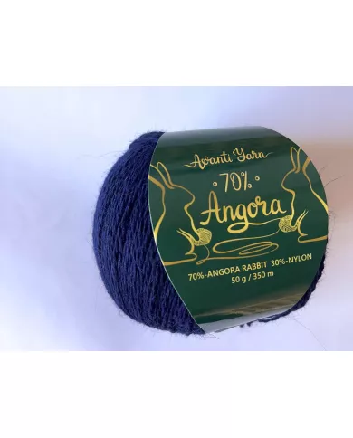Avanti Yarn Angora 70%, 920 темно-синій Avanti Yarn Angora 70%, 920 темно-синій