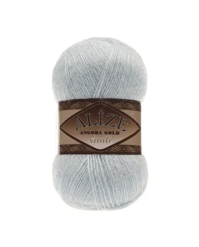 Alize Angora Gold Simli, 514, блакитний лід Alize Angora Gold Simli, 514, блакитний лід