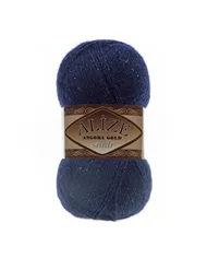 Alize Angora Gold Simli,58,темно-синій