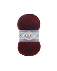 Alize Lanagold 800, 57, бордовий