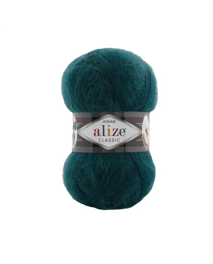 Alize Mohair Classic,426, петроль