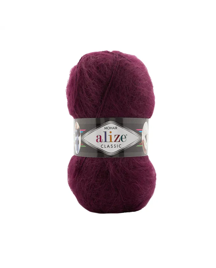 Alize Mohair Classic,952, слива
