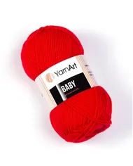 YarnArt Baby, 156, червоний
