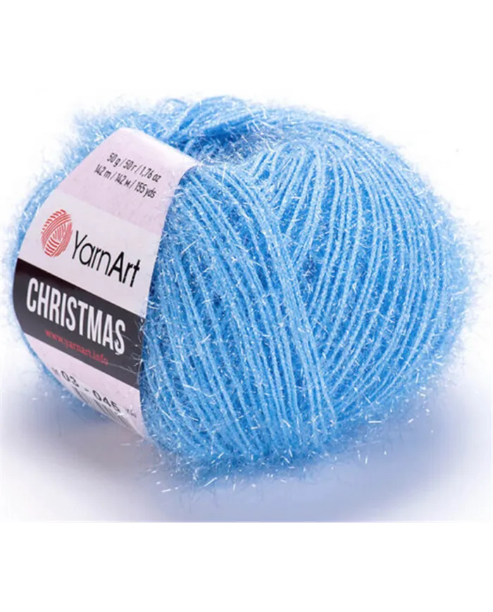 YarnArt Christmas,03, блакитний
