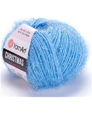 YarnArt Christmas,03, блакитний