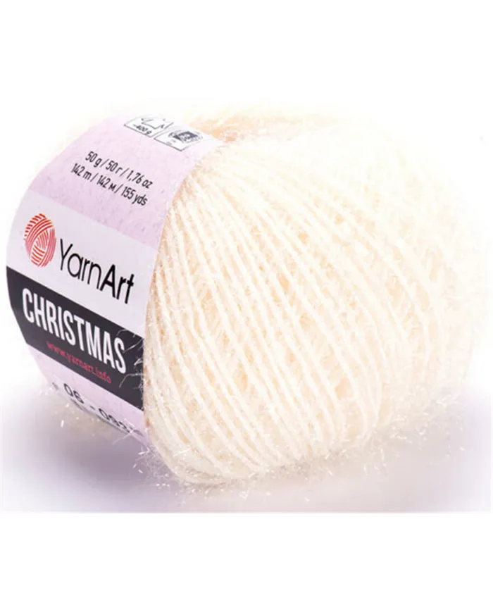 YarnArt Christmas, 06, молочний