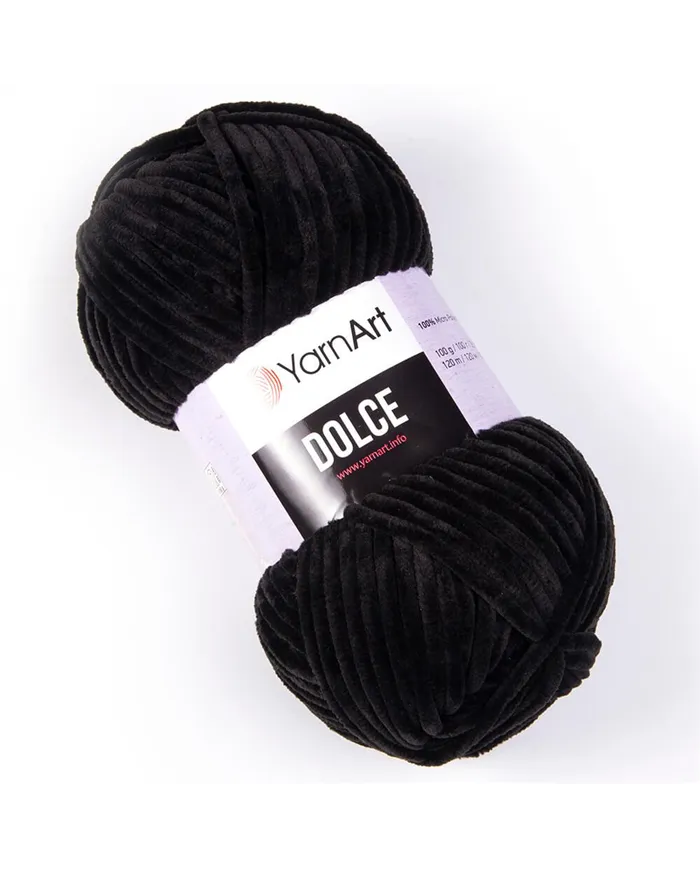 YarnArt Dolce, 742, чорний