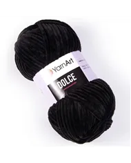 YarnArt Dolce, 742, чорний