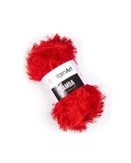 YarnArt Samba, 156, червоний оксамит