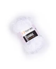 YarnArt Samba, 501, білосніжний