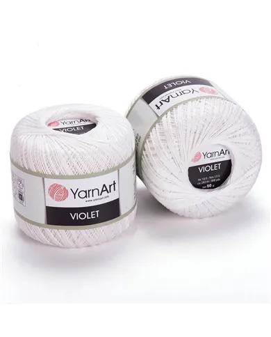 YarnArt Violet, 003, білий