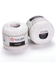 YarnArt Violet, 003, білий