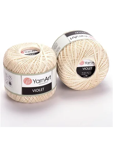 YarnArt Violet, 6282, вершковий YarnArt Violet, 6282, вершковий