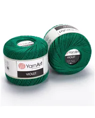 YarnArt Violet, 6334, смарагд