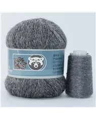 Пух норки, 803, темно-сірий