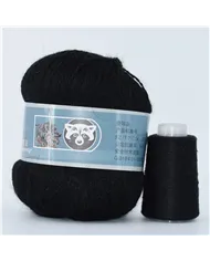 Пух норки, 811, чорний