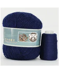 Пух норки, 842, темно-синій