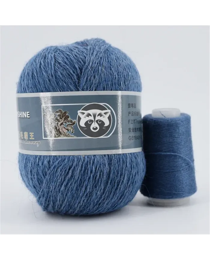 Пух норки, 874, синьо-сірий