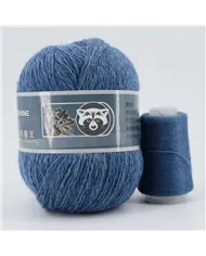 Пух норки, 874, синьо-сірий