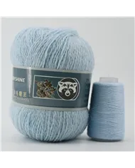 Пух норки, 875, світло-блакитний