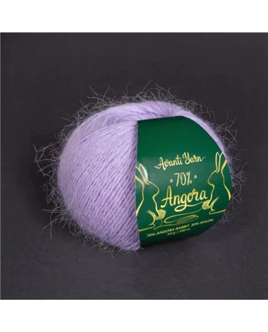 Avanti Yarn Angora 70%, 917, ліловий Avanti Yarn Angora 70%, 917, ліловий