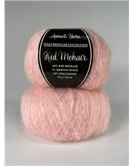 Kid Mohair Italy, 173, рожева пудра
