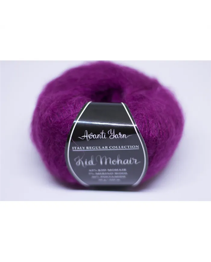 Kid Mohair Italy, 176, слива