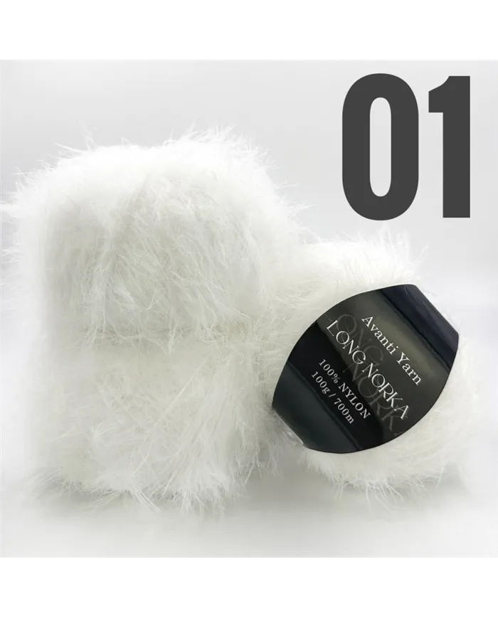 Long Norka Eco, 01, білосніжний