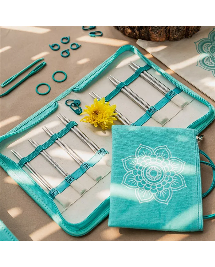 Набір знімних поворотних металевих спиць 13см “The Believe Set” Mindful Collection KnitPro