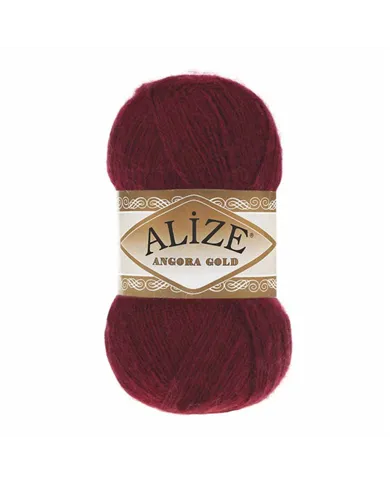 Alize Angora Gold, 057, бордо Alize Angora Gold, 057, бордо