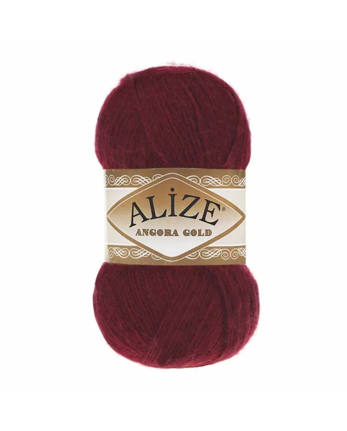 Alize Angora Gold, 057, бордо