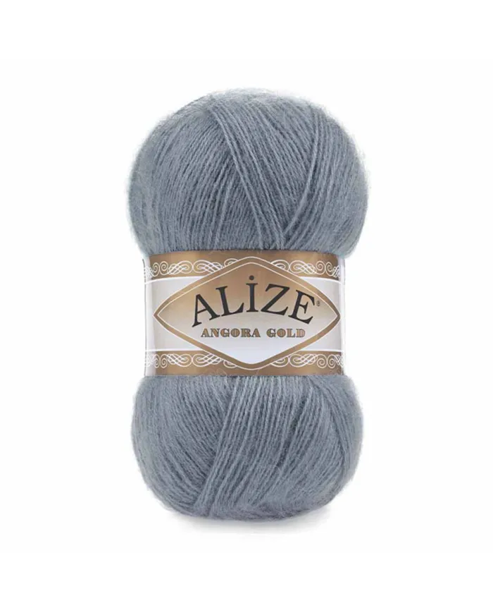 Alize Angora Gold, 087, вугільно-сірий