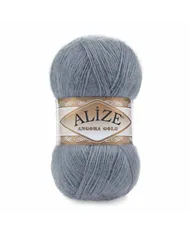 Alize Angora Gold, 087, вугільно-сірий