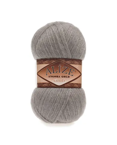 Alize Angora Gold Simli, 283, сірий Alize Angora Gold Simli, 283, сірий